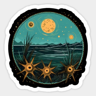 Occult Sea Stars Sticker